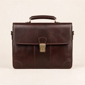 Premium Executive Leather Briefcase